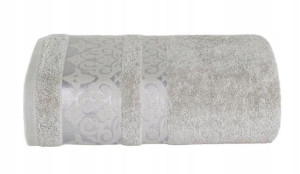 Ręcznik frotte 100x150 Szary 500g August IV