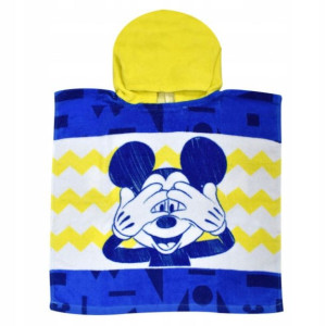 Ręcznik z Kapturem Poncho 50X100 MICKEY Ponczo