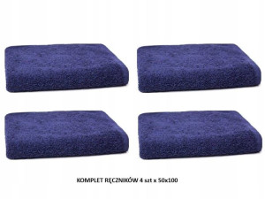 Komplet Ręczników 4 x 50x100 ręcznik 4 szt 500g