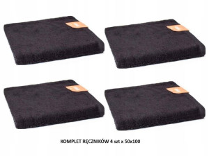 Komplet Ręczników 4 x 50x100 ręcznik 4 szt 400g