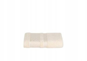 Ręcznik 50x90 Frotte 500g. Kremowy Wzór