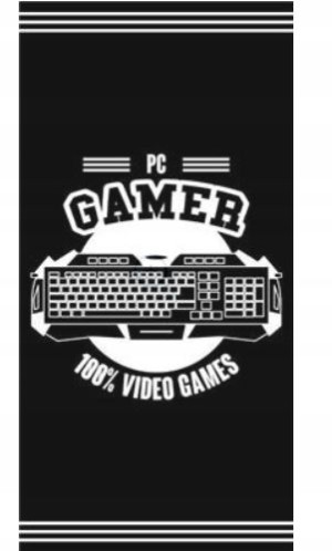 Ręcznik 70x140 Frotte Bawełna Gamer