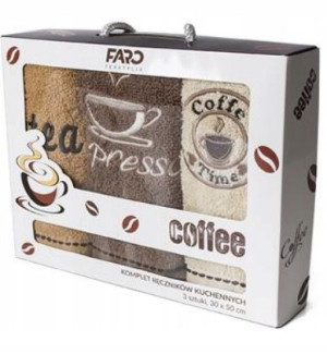 Ręcznik Kpl.3 Szt 30x50 Frotte Baw.coffee