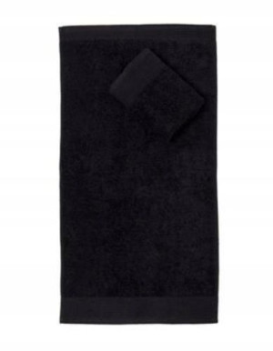Ręcznik Łazienkowy 50x100 500g Frotte Czarny AQUA
