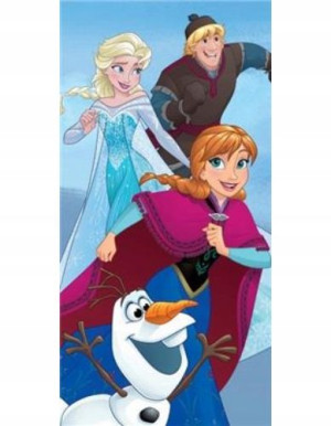 Ręcznik Frozen Elsa 70x140 Baw.dis