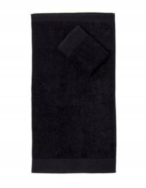 Ręcznik Aqua 70x140 Frotte Czarny 500g.