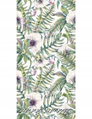 Ręcznik 70x140 100% Baw.kwiaty Tropical