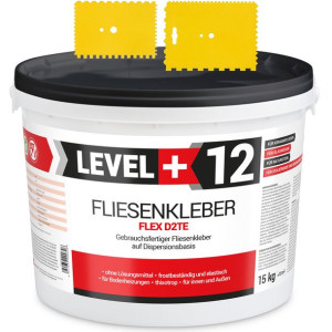 Klej do płytek Gotowy 15kg + Szpachle plastikowe 2szt