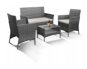 Meble Ogrodowe Rattanowe Pełen Zestaw Sofa Itp.
