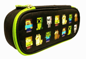 Minecraft Piórnik Saszetka Usztywniana Szkolny Dla Chłopca