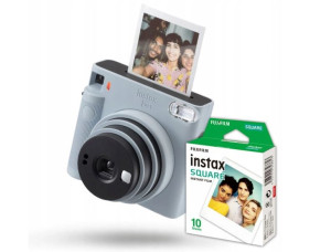 Aparat Natychmiastowy Instax Square SQ1 Niebieski + WKŁADY 10szt.
