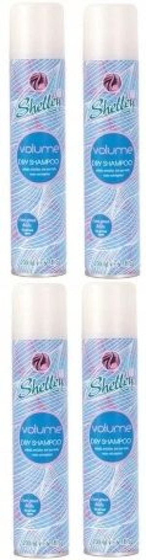 4x200ml SHELLEY Volume suchy szampon UK