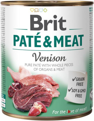 Brit Paté & Meat Venison 800g