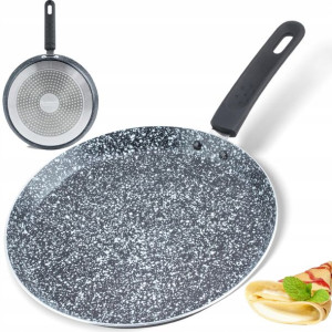 Patelnia Do Naleśników Marmur Indukcja Gaz 26 Cm