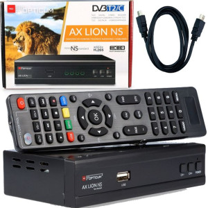 Tuner Dekoder Telewizji Naziemnej Dvb-t2 Usb H.265