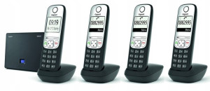 Telefon Gigaset Voip Analogowy A690ip 4 Słuchawki