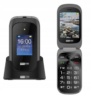 Telefon Komórkowy Dla Seniora Maxcom Mm825 Klapka