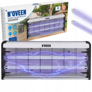 Lampa Owadobójcza 40w Komary Muchy Ćmy Owady 80m2