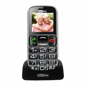 Telefon Komórkowy Dla Seniora Maxcom Mm461 Sos