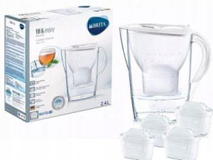 Dzbanek Filtrujący Brita Marella 2,4l 4 Wkłady