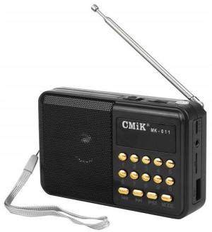 Radio kieszonkowe z AKUMULATOREM MP3 USB SD