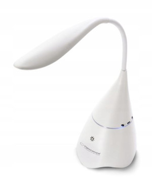 lampką LED biała z głośnikiem Bluetooth