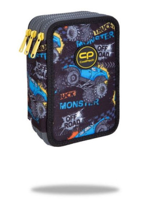 Piórnik potrójny z wyposażeniem Jumper 3 Monster E67605 CoolPack