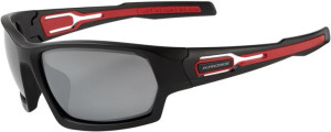 Okulary rowerowe MOON czarny / czerwony ONE SIZE