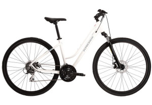 Rower crossowy damski Kross Evado 3.0 biały DL (19") 28"
