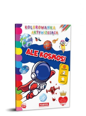 Kolorowanka aktywizująca z naklejkami. Ale kosmos!