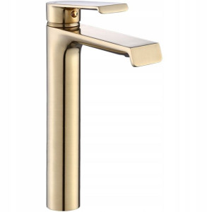 Bateria Umywalkowa Hass Gold Wysoka Szczotkowana