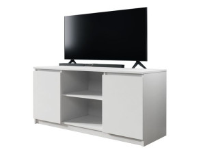 biała SZAFKA RTV stojąca stolik pod telewizor Pateni 120 cm