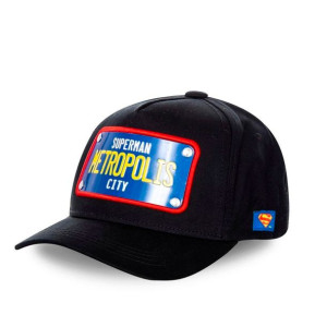Czapka z daszkiem Capslab Superman Metropolis Trucker- FG/DC2/1/CAS/SUP1