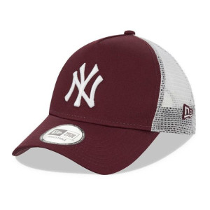 Czapka z daszkiem bejsbolowa New Era New York Maroon A-Frame Trucker NY bor