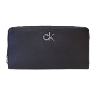 Damski portfel Calvin Klein czarny - K60K607180 BAX