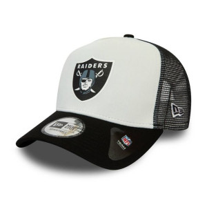 Czapka z daszkiem New Era 9FORTY NFL Raiders Trucker biała - 12380795