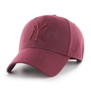 Czapka z daszkiem 47 Brand MLB New York Yankees bordowa - B-MVPSP17WBP-KMA