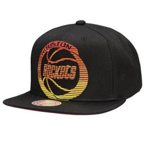 Czapka z daszkiem bejsbolówka Mitchell & Ness NBA Houston Rockets