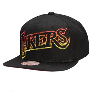 Czapka z daszkiem bejsbolówka Mitchell & Ness NBA Los Angeles Lakers