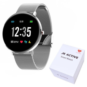 Zegarek JK Active Smartwatch czarny SMS Kroki Puls Kalorie
