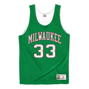 Koszulka męska dwustronna Mitchell & Ness Tank Milwaukee Bucks Kareem Abdul