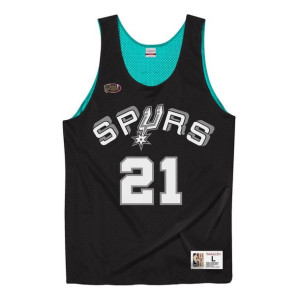 Koszulka męska dwustronna Mitchell & Ness Tank Top San Antonio Spurs Tim Du