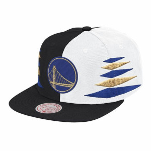 Czapka z daszkiem Mitchell & Ness NBA Diamond Cut Golden State Warriors Sna