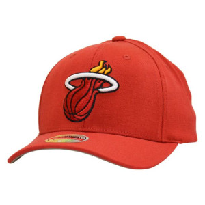 Czapka z daszkiem bejsbolowa Mitchell & Ness Miami Heat Snapback