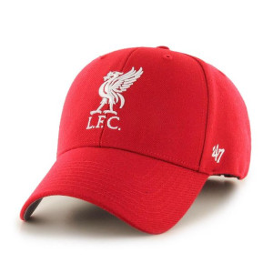 Czapka z daszkiem bejsbolowa 47 Brand EPL Liverpool F.C. czerwona