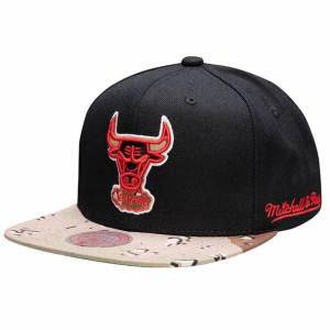 Czapka z daszkiem Mitchell & Ness NBA Choco Camo HWC Chicago Bulls