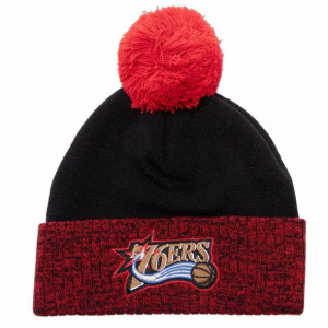 Czapka zimowa Mitchell & Ness NBA Two Tone Beanie HWC Philadelphia 76ers