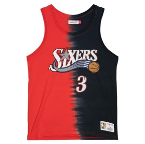 Koszulka Mitchell & Ness NBA Philadelphia 76ers Allen Iverson Tie Dye Cotto