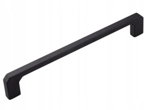 Uchwyt Meblowy Czarny Mat Prosty Campana L-160 Mm