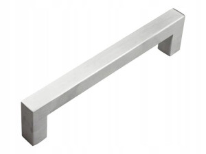 Uchwyt Meblowy Prosty Srebrny Nowoczesny L160 U190